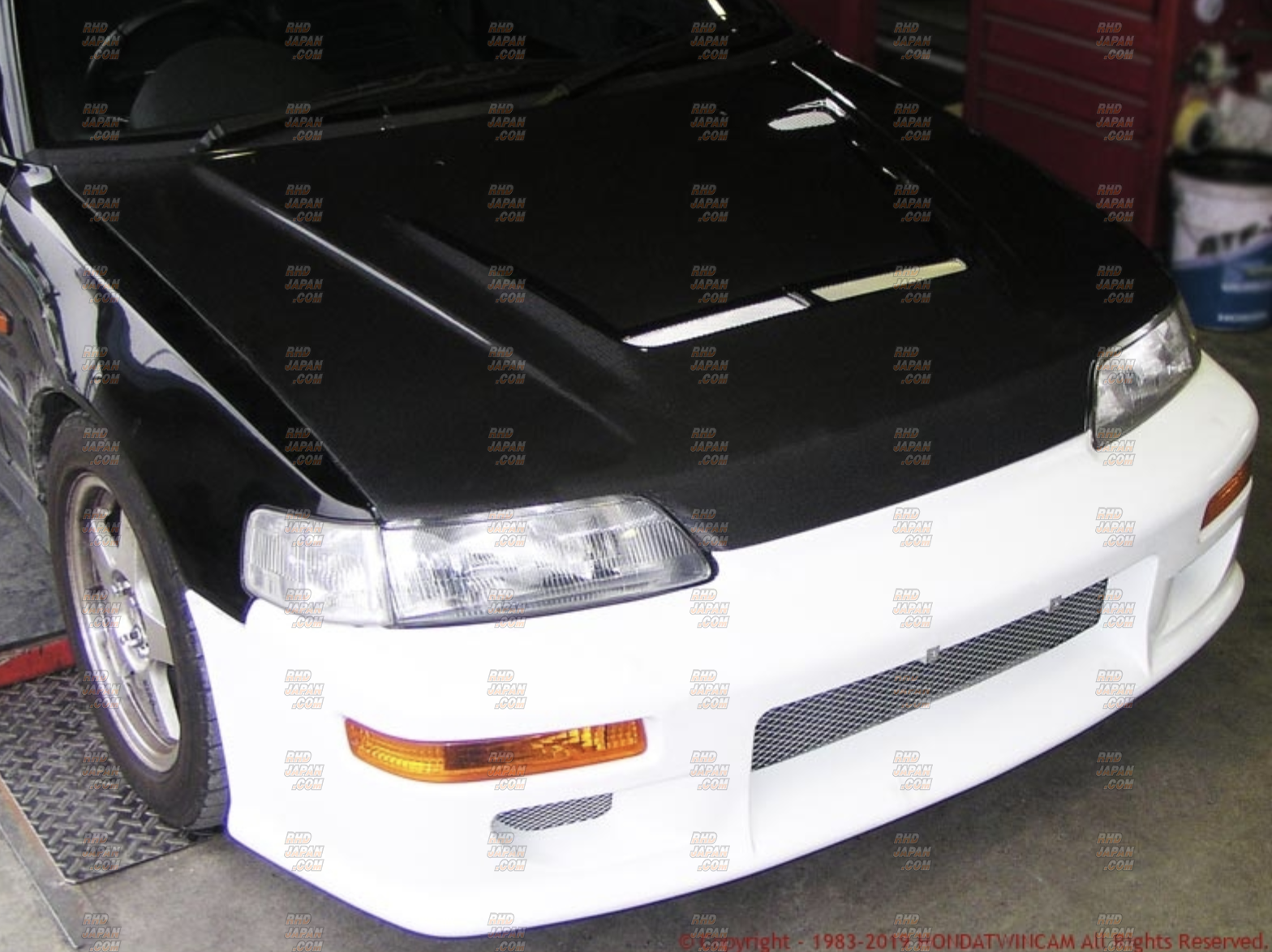 Feel's - Honda Twincam Sports Front Bumper - Civic CR-X EF6 EF7